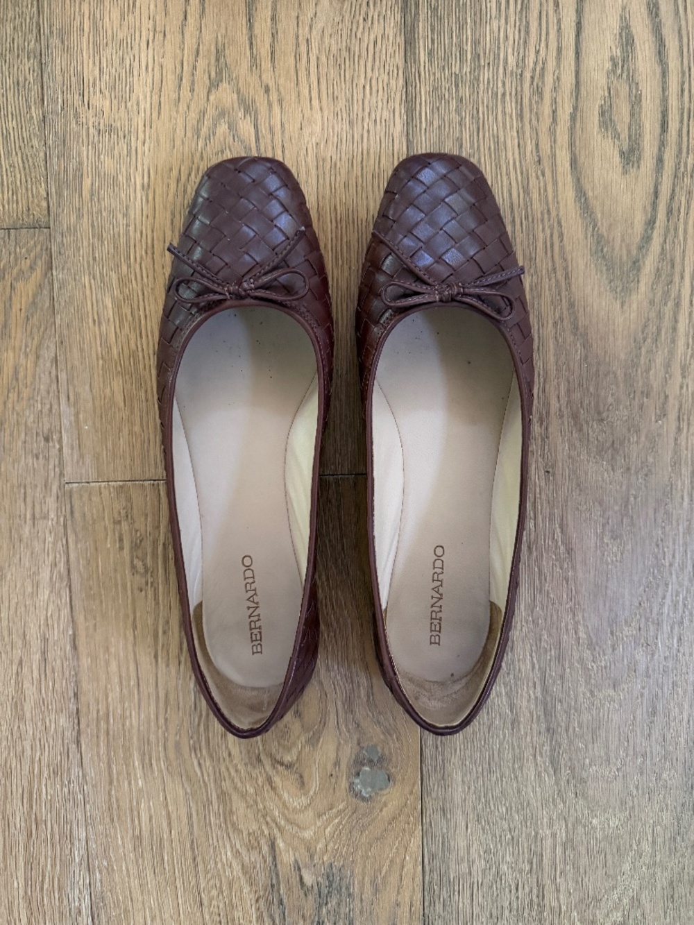 Bernardo Gwynn Woven ballet flats